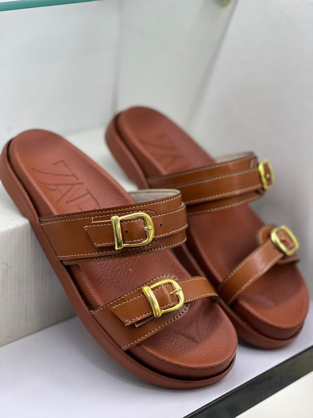 کفش صندل زارا ساحلی😍صددرصد تضمینی👌☺️پرفروش😉کد312