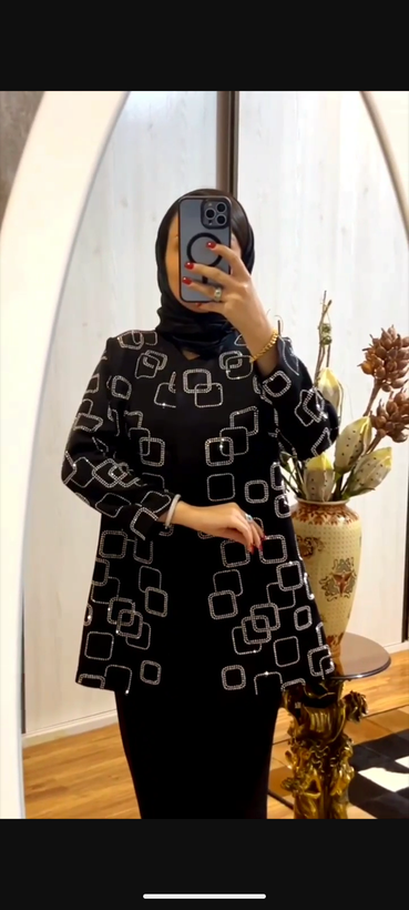 ست کت و شلوار مدل مربعی ✅🌌