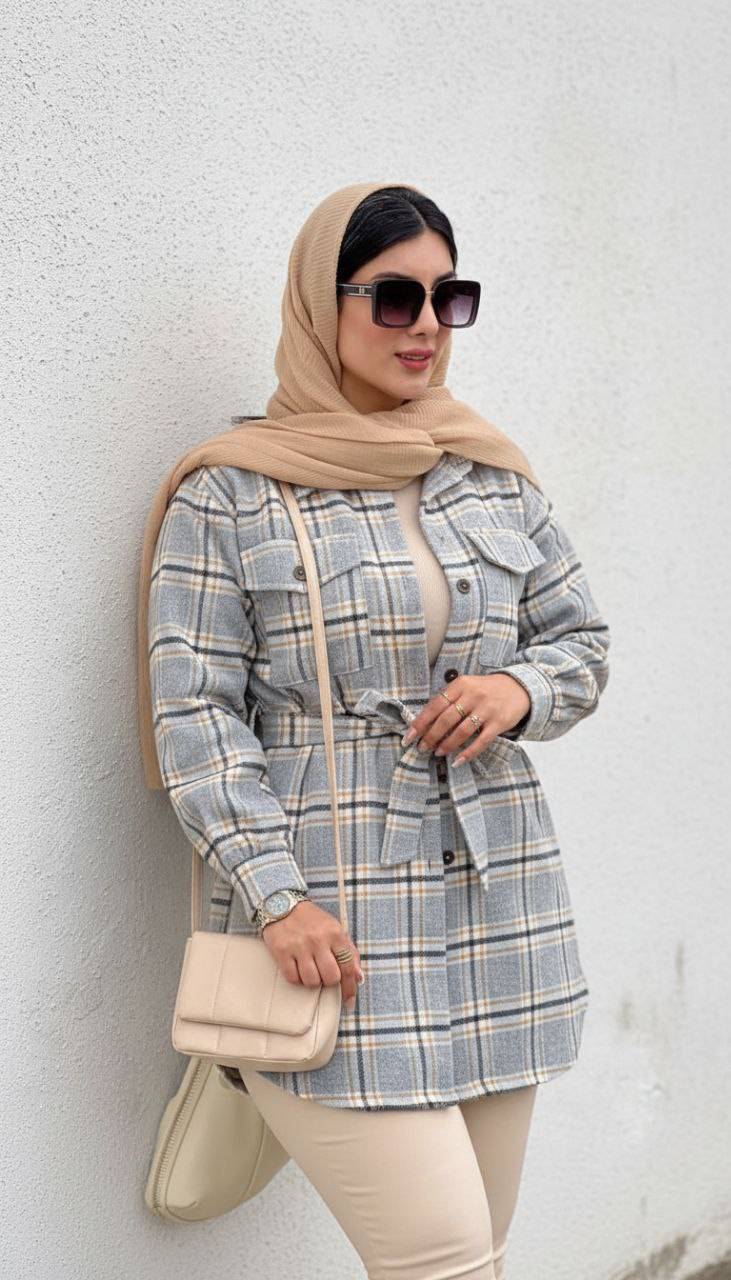 مانتو مهوا جذاب پشمی درجه یک کد 1390🌌🛍️