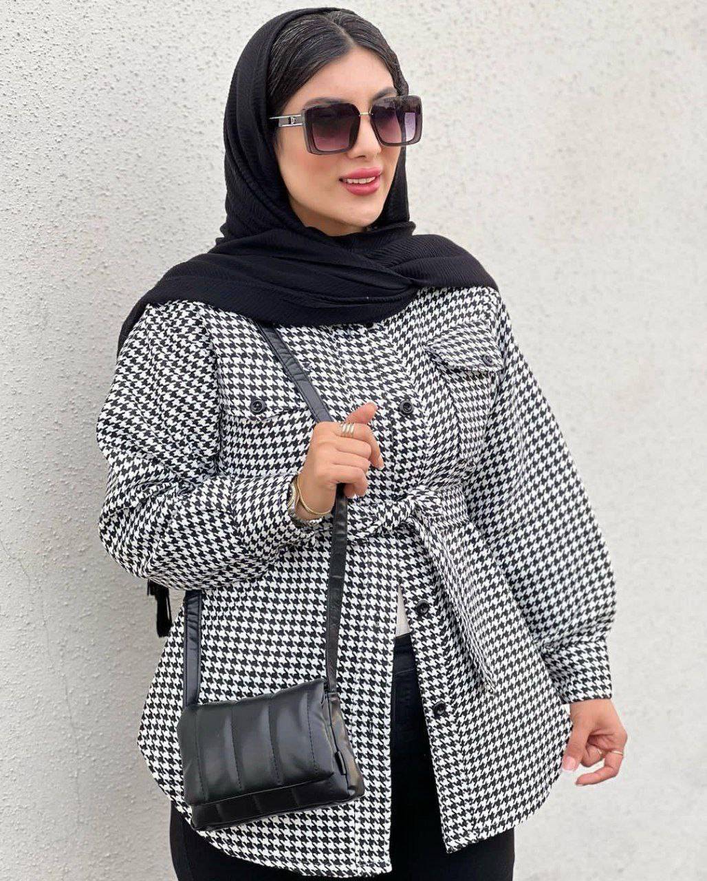 مانتو مهوا جذاب پشمی درجه یک کد 1390🌌🛍️