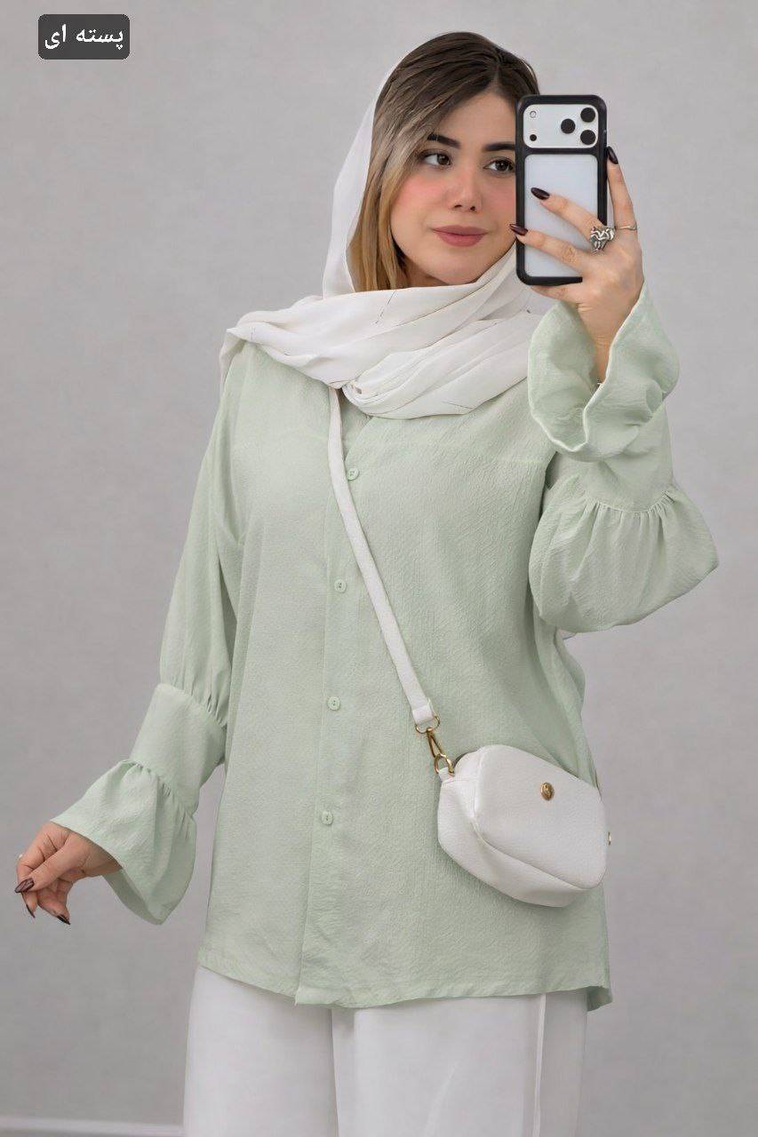 مانتو آستین شیپوری مرسده در رنگ بندی جذاب کد 7231🎀🛍️ شایسته بانو