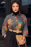 شومیز مانتویی گلرخ جذاب کد 7429✅🌙شایسته