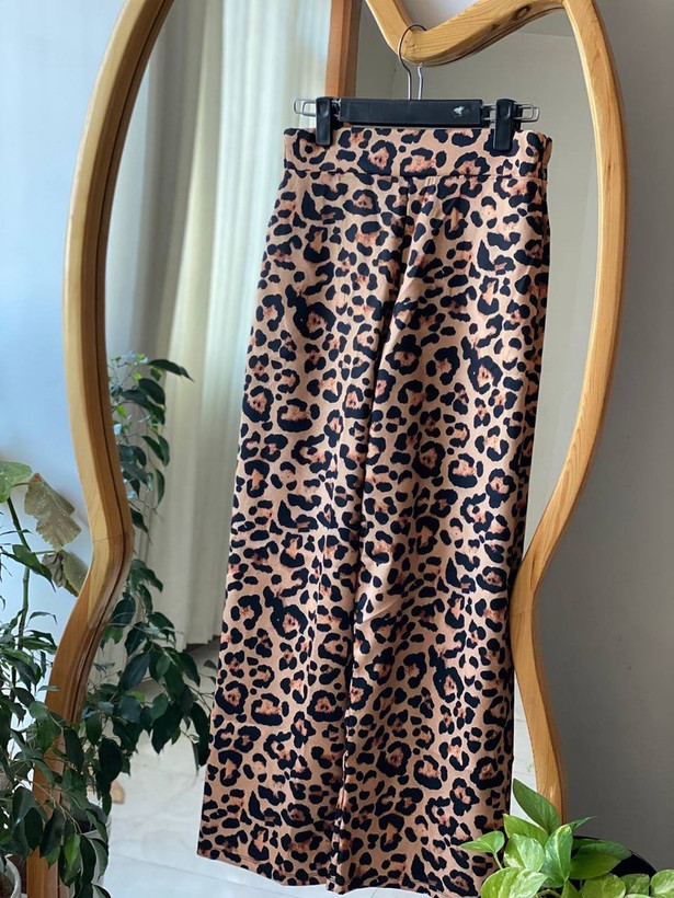 شلوار بگ پلنگی شیک و زیبا 🥰❤️کد ۳۶ ارشیدا