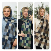 شال بهاری ماه تاج در رنگ بندی کد 7130 ست شو🎀🌙
