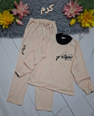 ست بلوز و شلوار ورزشی بدون آبرفت کد 636 بی بی دخت🎀✅