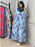 پیراهن بهاری و زیبای غزل کد 7629 ماه بانو🦋✨