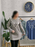 تونیک زیبا شکوفه در رنگ بندی کد 5624 ماه بانو✅🛍️