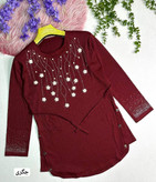 تونیک زیبا شکوفه در رنگ بندی کد 5624 ماه بانو✅🛍️