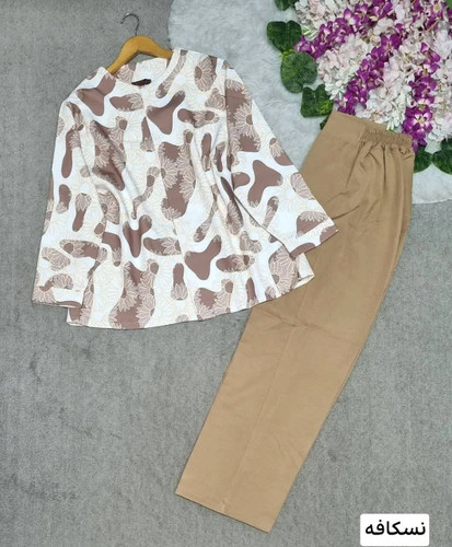 ست کت و شلوار افتاب 🎀🛍💯💞۴۴۰۰۳نفس بانو