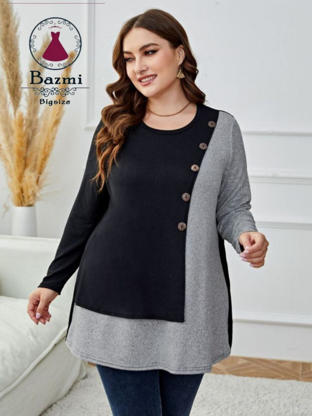 تونیک دورنگ ویسکوز ملانژ 💯🛍🎀۶۹۹۹بزنی