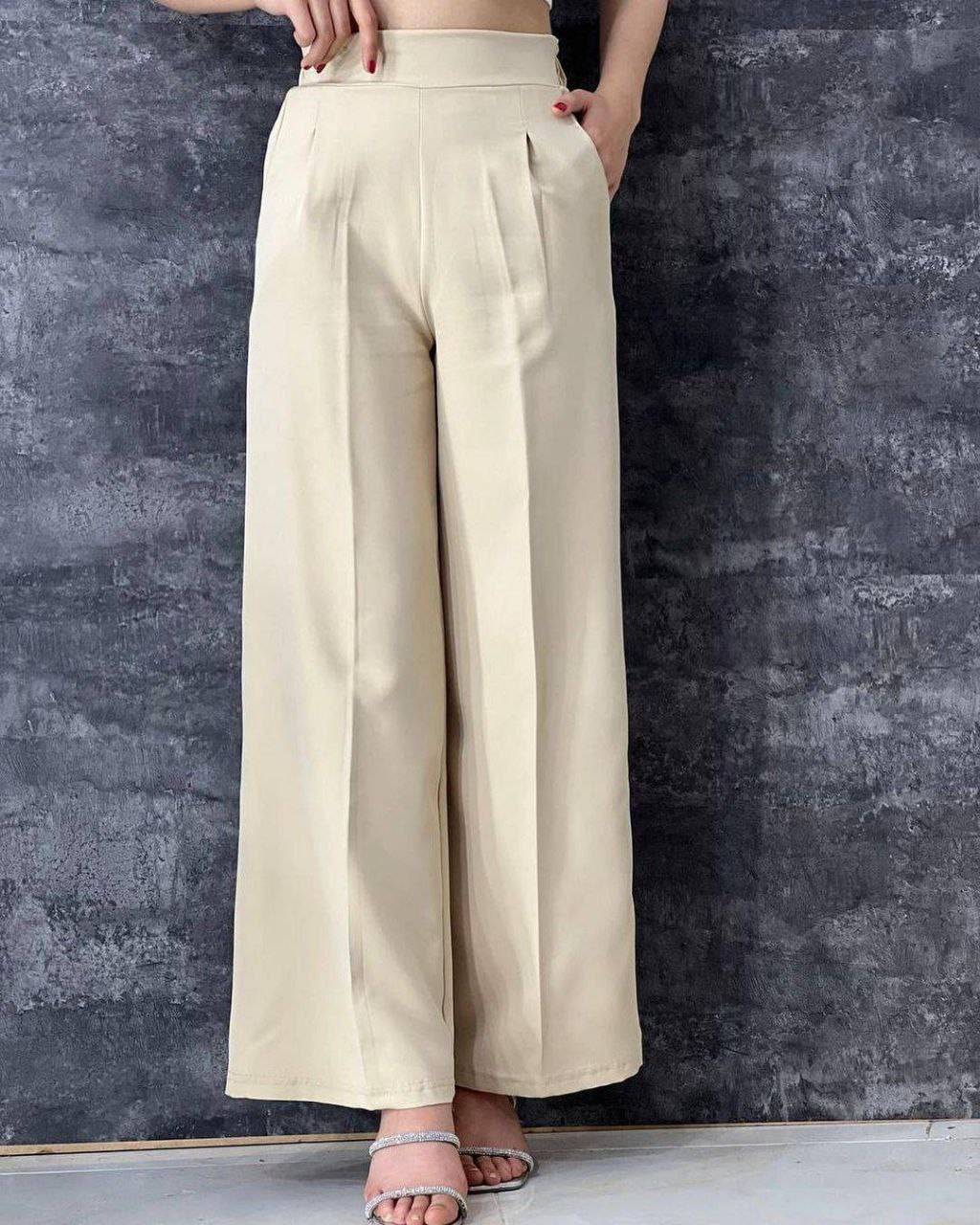 شلوار بگ مازراتی تنخور شیک و عالی کد۱۳۲۹ 🎀🎀🎀ست شو