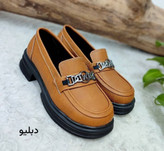 کفش کالج عروسکی طبی مدل عینکی کد 100162 شریف