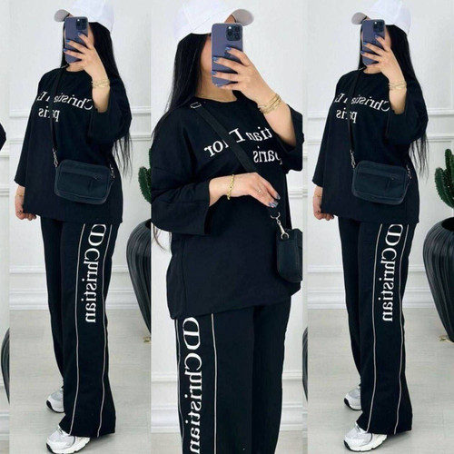 ست تیشرت شلوارزیبا با کیفیت ضعیف و تضمین قیمت ❤️کد43914