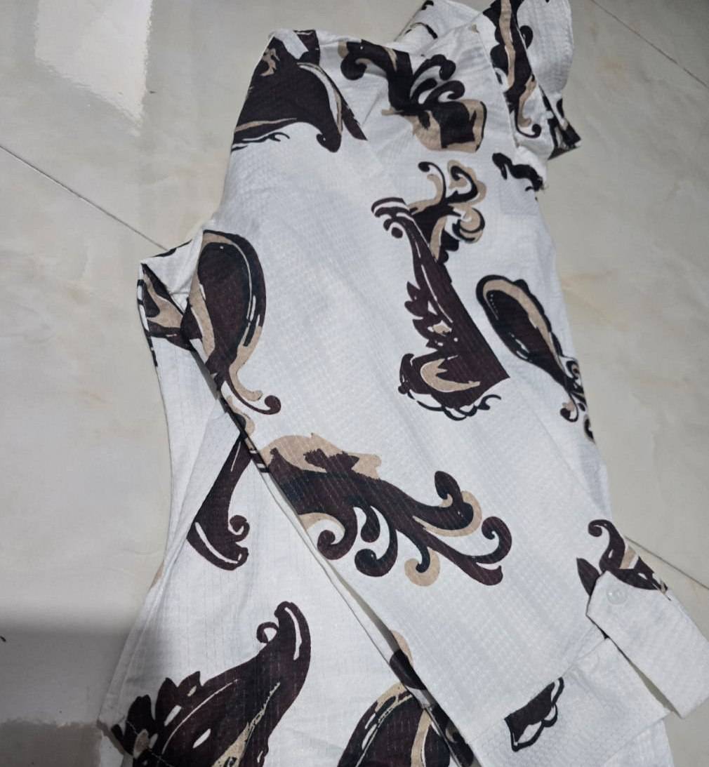 شومیز گره ای نونا جنس ژاکارد حصیری در رنگ بندی زیبا 🌈 🌈 کد۸۱۵۶ ست شو