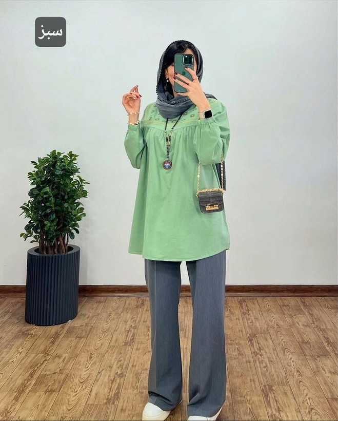 مانتو لنین ستایش دررنگبندی عالی 💜😎5940شایسته
