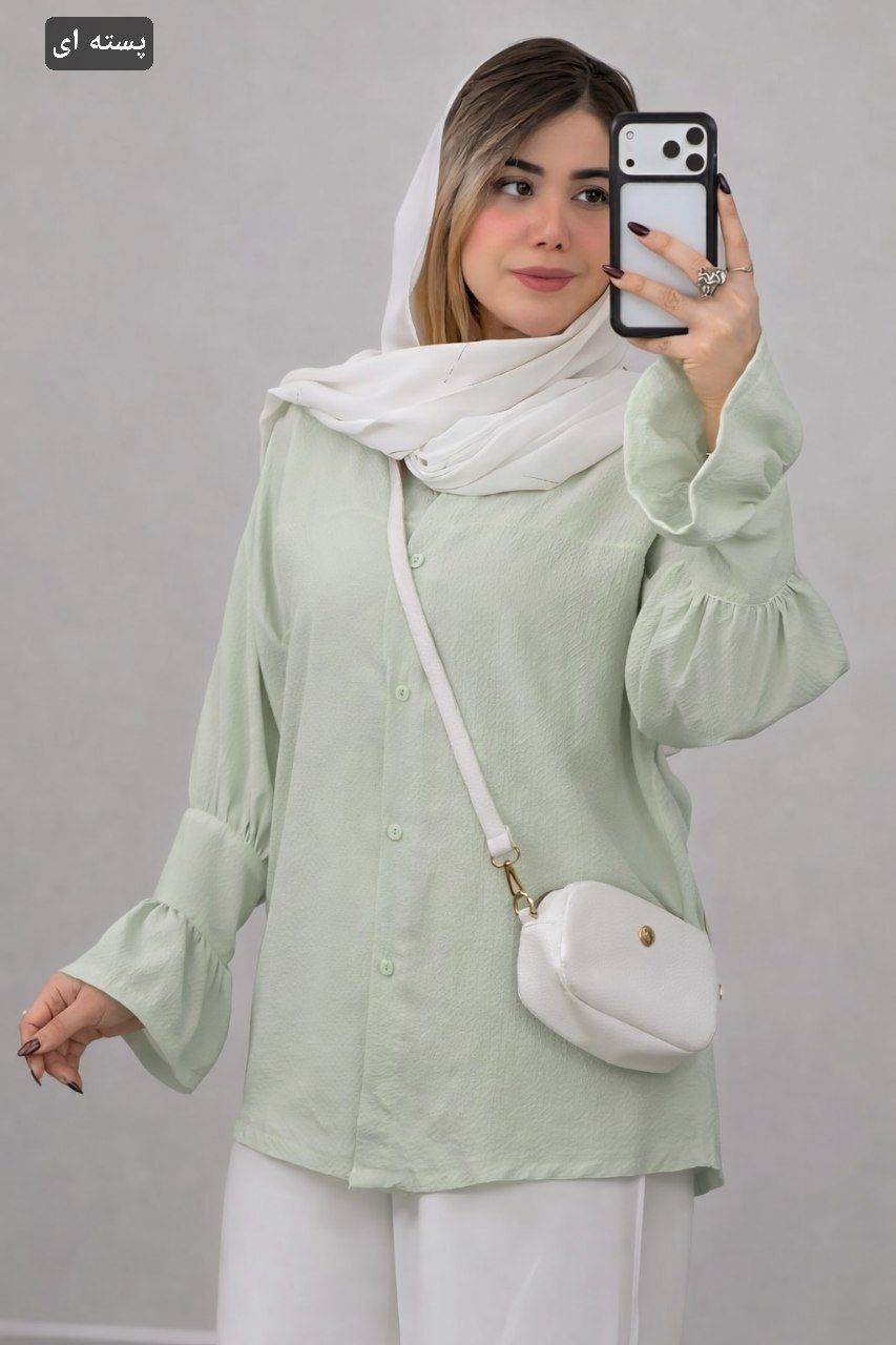 مانتو آستین شیپوری مرسده کیفیت عالی😍✅7231شایسته