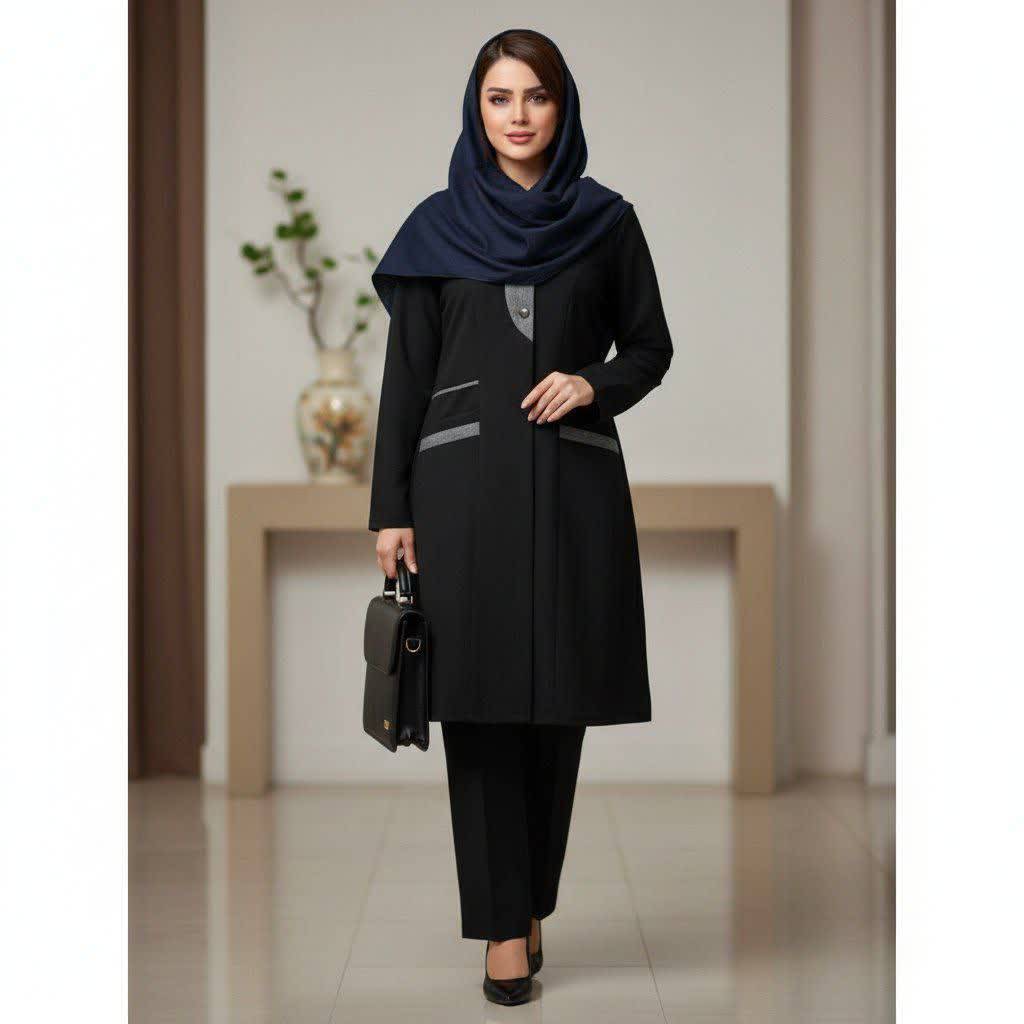 ست اداری در رنبگنبدی کیفیت عالی و پرفروش😍🧸#کد ترکیبی ساریگل