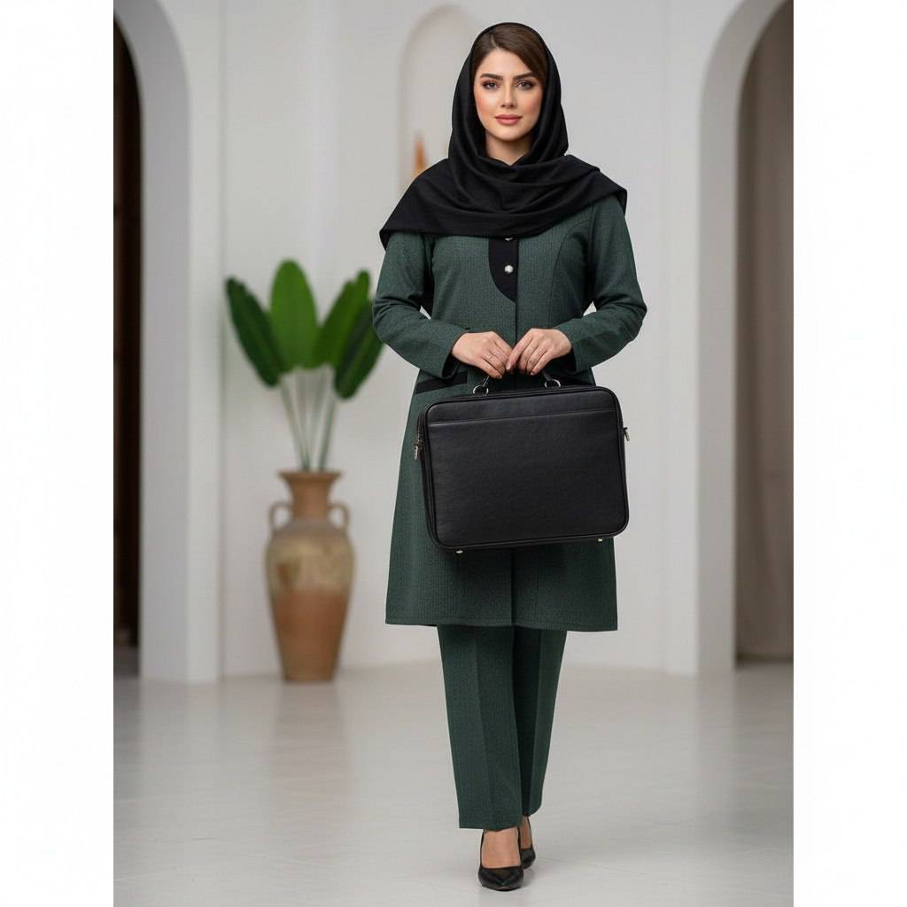 ست اداری در رنبگنبدی کیفیت عالی و پرفروش😍🧸#کد ترکیبی ساریگل