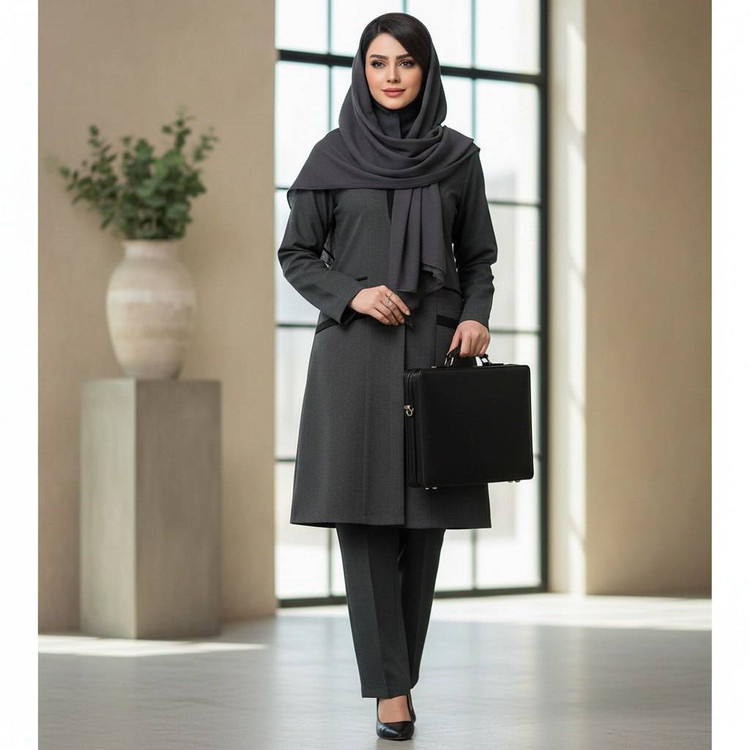 ست اداری در رنبگنبدی کیفیت عالی و پرفروش😍🧸#کد ترکیبی ساریگل