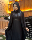 مانتو عبایی زیبا شیک و مجلسی ❤️🥰3843گیسو