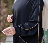 مانتو عبایی ستاره شیک و مجلسی ❤️✅7654گیسو