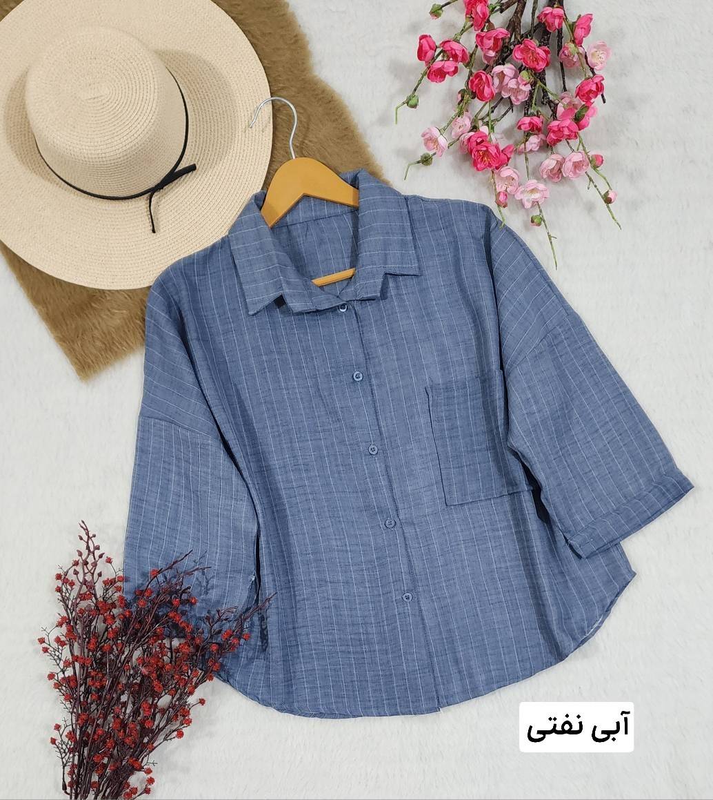 شومیز مانتویی مریلاکیفیت عالی❤️✅ساتین