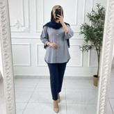 شومیز مانتویی آبشاری ماهیل دررنگبندی کیفیت تضمینی 😍 ✅91959ساتین