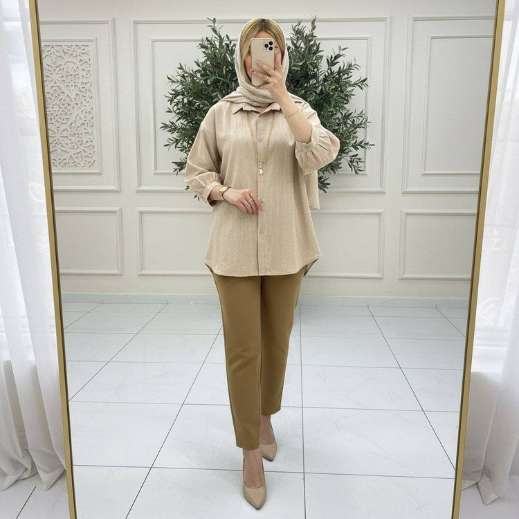شومیز مانتویی آبشاری ماهیل دررنگبندی کیفیت تضمینی 😍 ✅91959ساتین