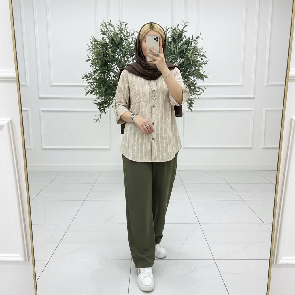 شومیز مانتویی کوک دوزی شیک و راحت 🌱🩵101585ساتین