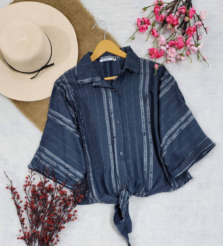 شومیز گره ای لاینا مخصوص زیبا پسندا 🌱😍101532ساتین
