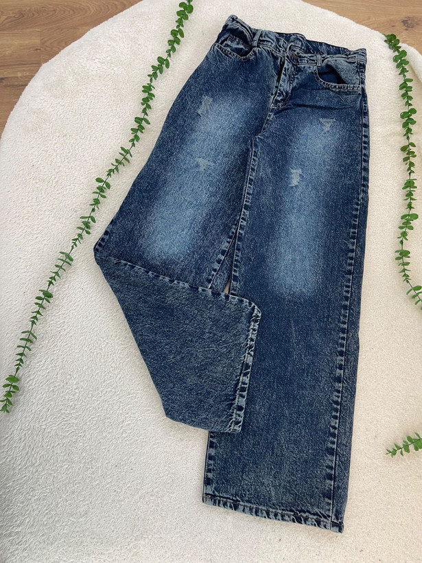 شلوار جین بگ ترک با رنگبندی و سایزبندی 🛍💯🎀🌈مدرن