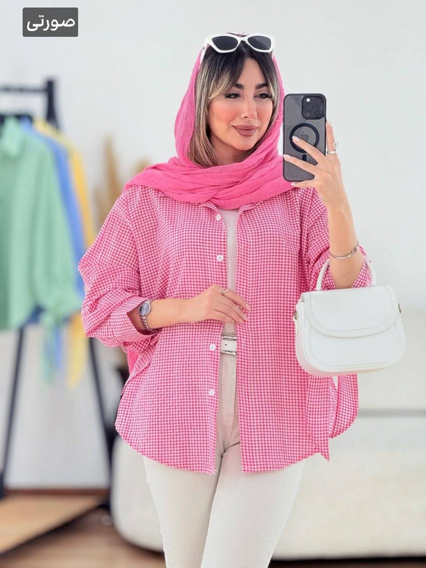 مانتو آستین گره ای نهال زیبا و شیک 😍✅ 10645شایسته