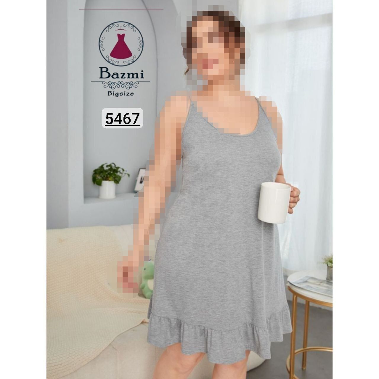 لباسخواب راحتی سایز بزرگ ۵۴۶۷🛍💯🌈🎀بزمی