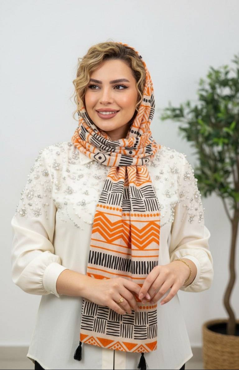 شال مصری زیبا وشیک در رنگبندی زیبا ۷۰۲۳ 💯💯ست شو