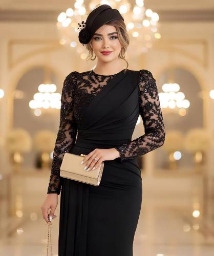 پیراهن مجلسی پرفروش دلا🤩شیک و مجلل🫣ارسال 5روز پس از ثبت⭕کد145برلی