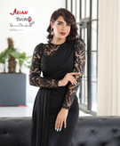 پیراهن مجلسی پرفروش دلا🤩شیک و مجلل🫣ارسال 5روز پس از ثبت⭕کد145برلی