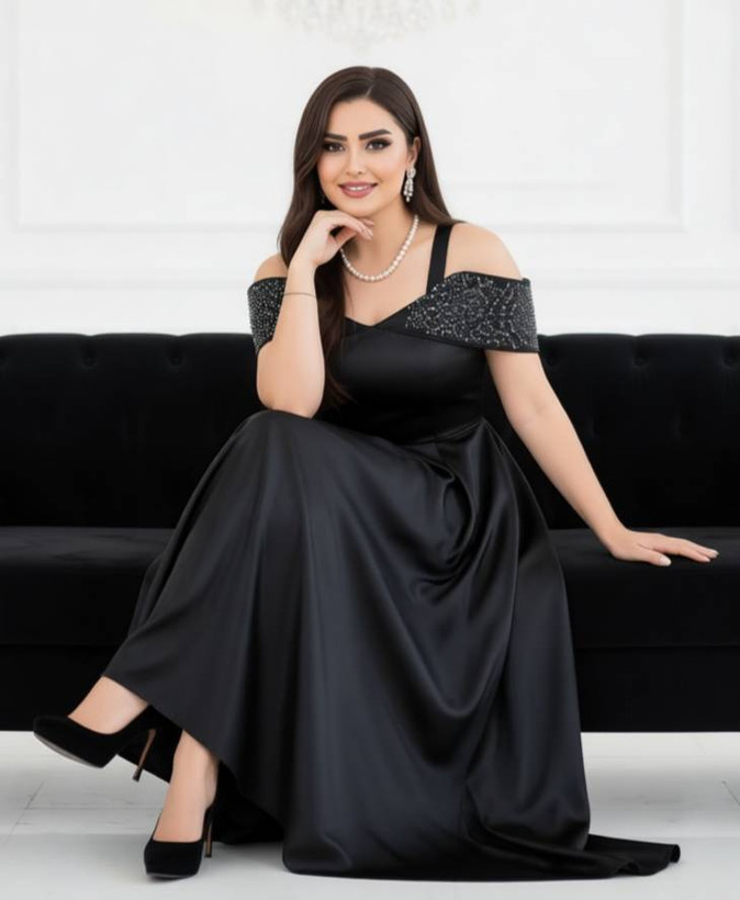 پیراهن مجلسی مجلل و زیبا دلسا🤩شیک و دخترانه با تن پوش بسیار زیبا😎ارسال 5روز پس از ثبت⭕کد410برلی