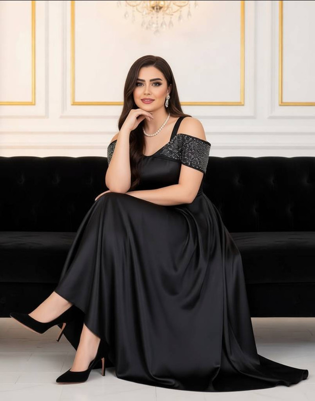 پیراهن مجلسی مجلل و زیبا دلسا🤩شیک و دخترانه با تن پوش بسیار زیبا😎ارسال 5روز پس از ثبت⭕کد410برلی