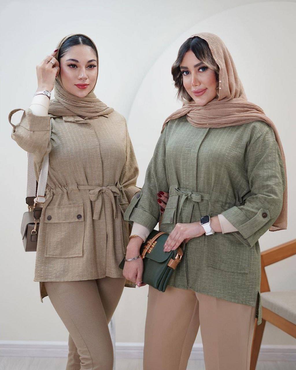 مانتو زیبا و شیک شوکا😍✅11686الیشکا