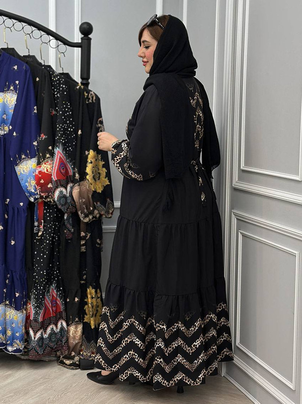 پیراهن ساحلی رونیا شیک و زیبا ❤️✅8061 الیشکا