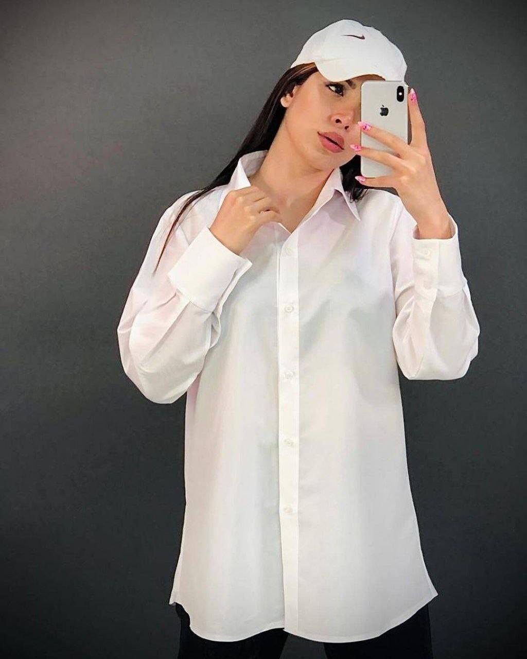 شومیز مانتویی سپیده تک رنگ سفید 🥰🤍کد 396 آدراپانا