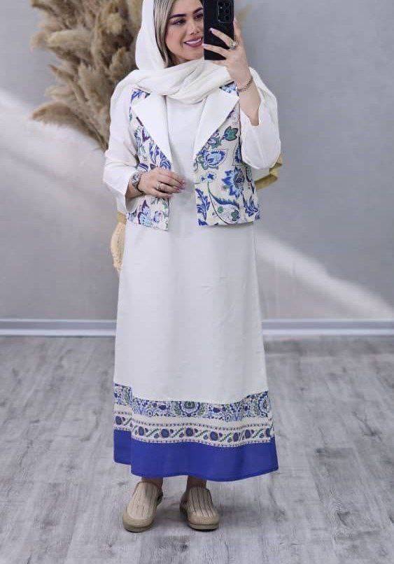 کت و سارافون ندا شیک و زیبا ❤️✅8184الیشکا