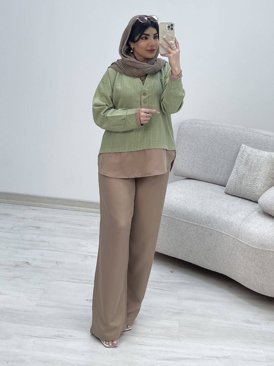 ست شومیز و شلوار ملکه زیبا و مجلسی 😍✅9287الیشکا