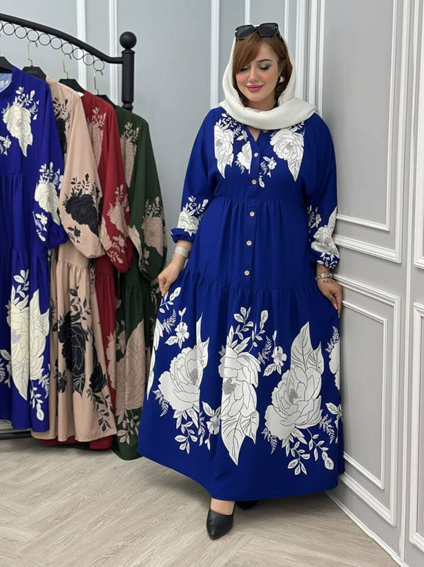 پیراهن ساحلی بهناز زیبا شیک ❤️✅3680الیشکا