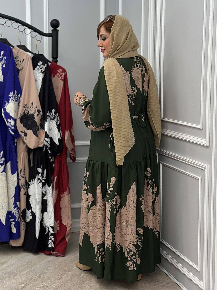 پیراهن ساحلی بهناز زیبا شیک ❤️✅3680الیشکا