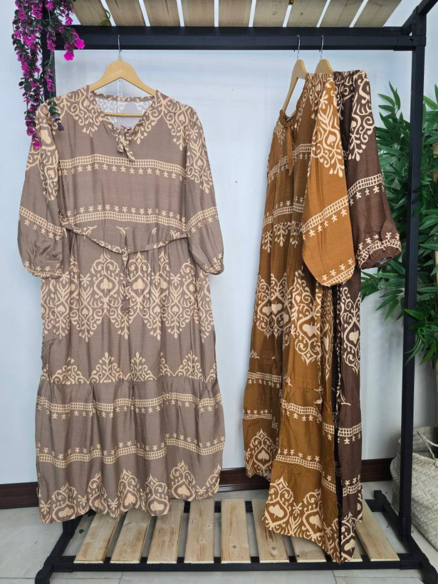 پیراهن ساحلی فاخر خنک وتابستانی در رنگ بندی متنوع 🌈 🎀🎀کد ۱۲۱۷۲ ستشو