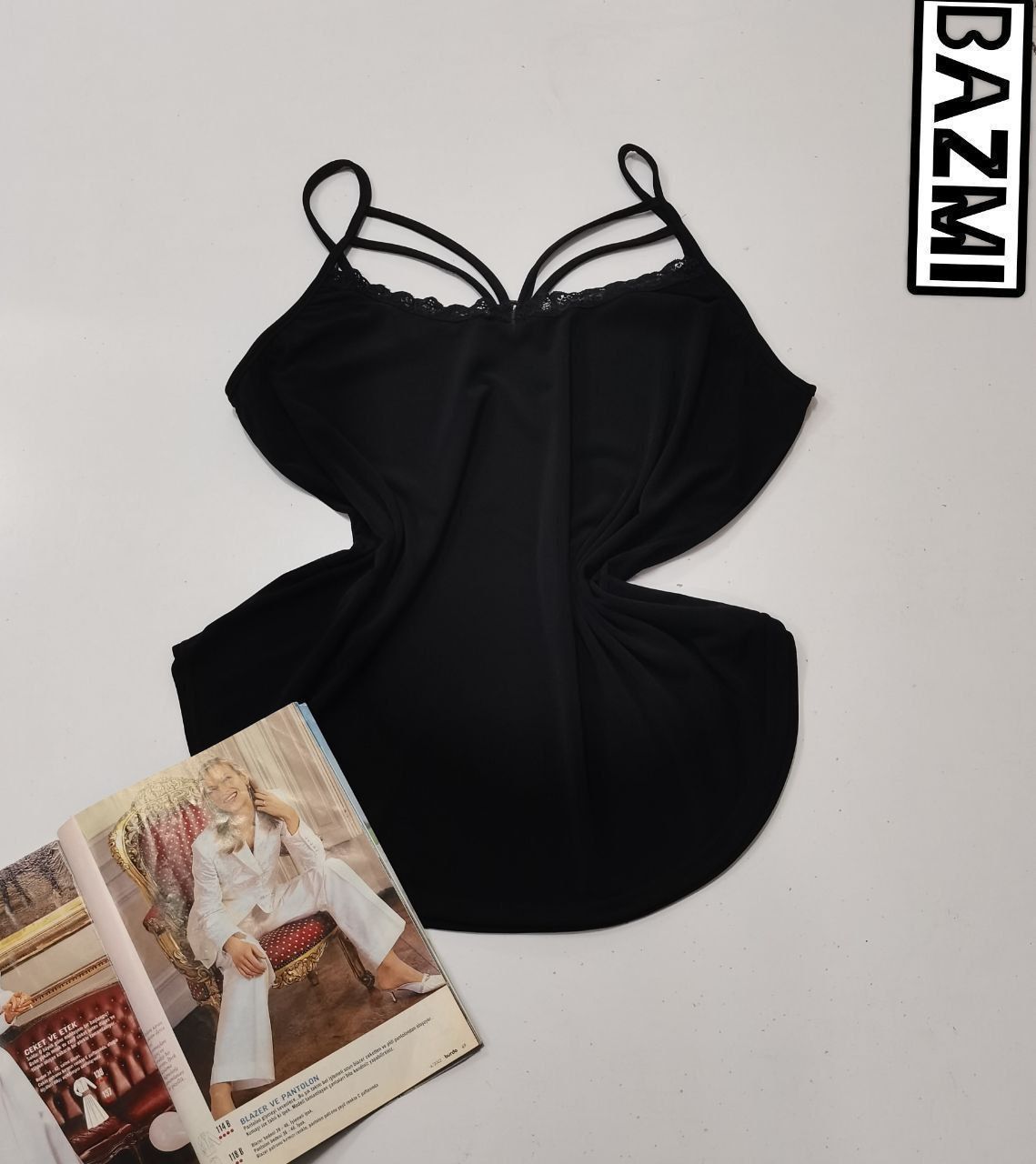 تاپ جلو دوبندی سایز بزرگ بزمی ۴۲۳💯💯🛍💞