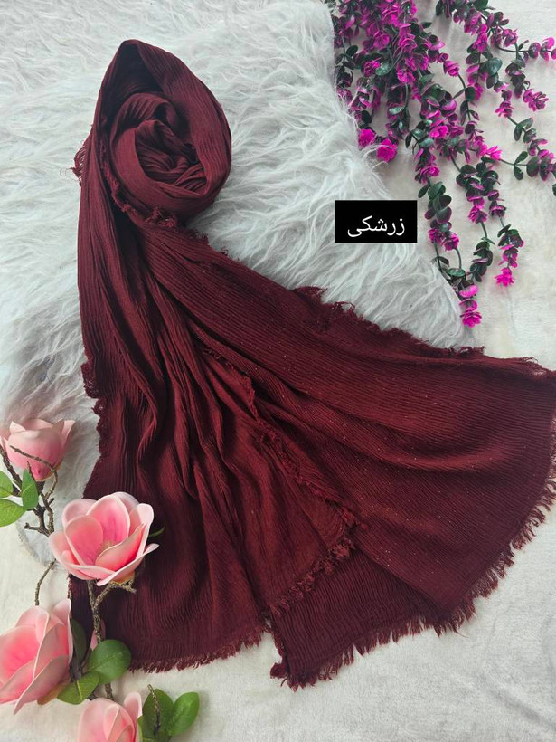شال دور ریش سرخور زیبادر رنگبندی 🎀🎀🎀کد۱۲۵۳۷ ستشو