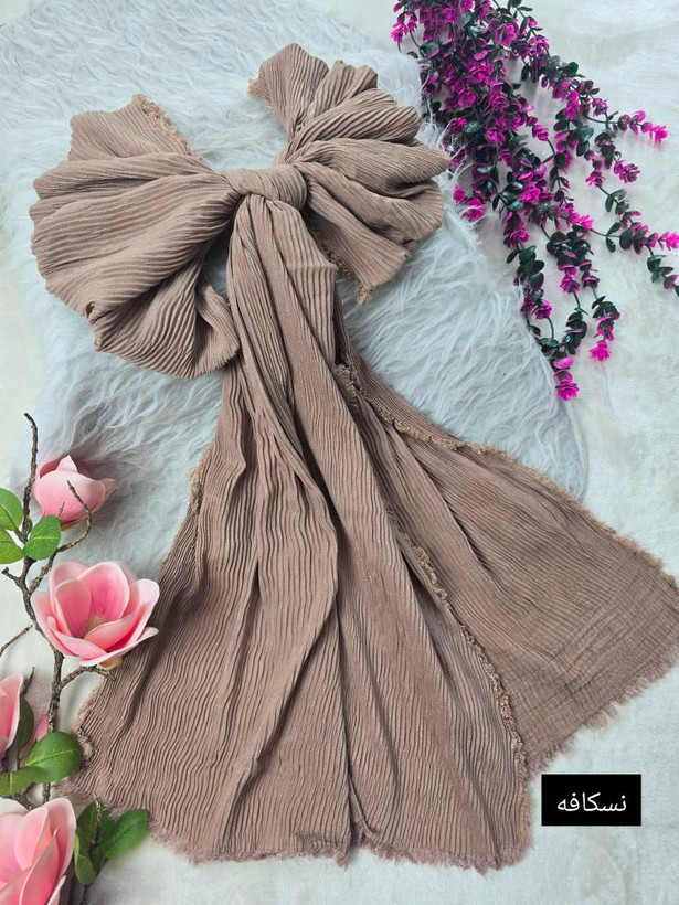 شال دور ریش سرخور زیبادر رنگبندی 🎀🎀🎀کد۱۲۵۳۷ ستشو