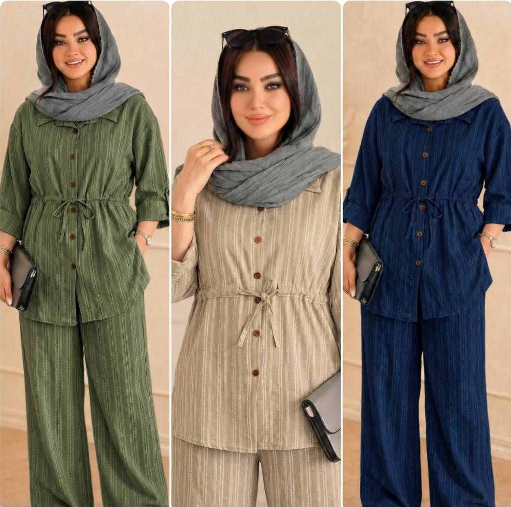 ست شانتون فری سایز مدرن 💯🎀💞🛍🌈